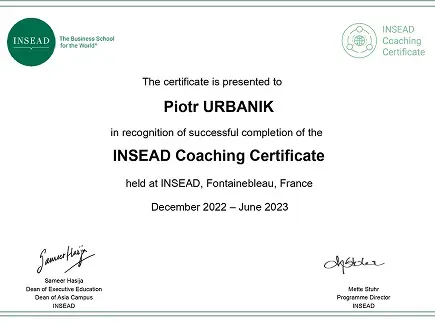 INSEAD Coaching Certificate